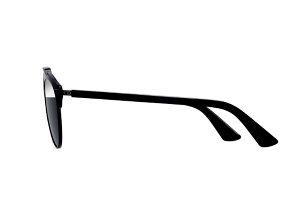 DIOR SO REAL BLACK - GRAY AND SILVER MIRROR LENS -  - Sunglasses - Sunglass Trend - 4