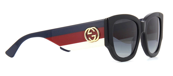 GUCCI GG0276S 001 Red White Blue Sunglasses