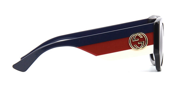 GUCCI GG0276S 001 Red White Blue Sunglasses