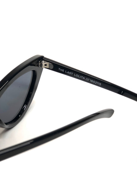 Le Specs x Adam Selman Last Lolita Black Cat Eye Sunglasses