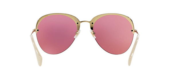 MIU MIU 53PS PINK MIRRORED LENSES -  - Sunglasses - Sunglass Trend - 4