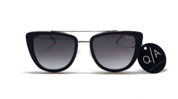 QUAY AUSTRALIA French Kiss Black Sunglasses