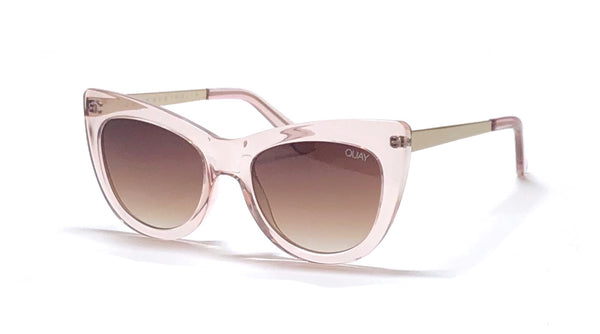 Quay pink steal a kiss cat eye sunglasses