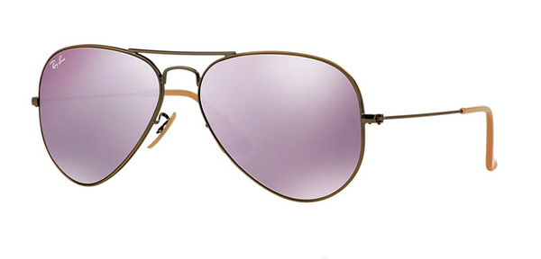 RAY BAN RB 3025 BRONZE WITH LILAC MIRROR LENS -  - Sunglasses - Sunglass Trend - 1