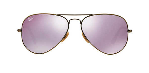 RAY BAN RB 3025 BRONZE WITH LILAC MIRROR LENS -  - Sunglasses - Sunglass Trend - 2