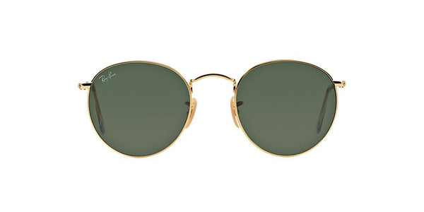 Ray-Ban Round Metal RB 3447 - Gold -  - Sunglasses - Sunglass Trend - 3