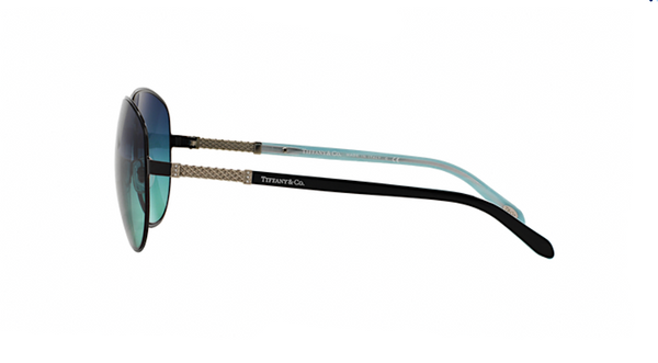 TIFFANY & Co. TF 3048 B | BLACK AND TIFFANY BLUE -  - Sunglasses - Sunglass Trend - 9