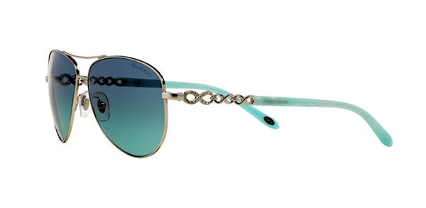 Tiffany and Co Aviator Sunglasses with Blue Lens | TF 3049 B 60019s