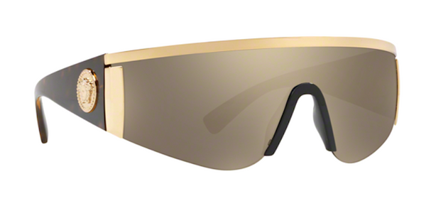 VERSACE MOD VE 2197 10005A Shield Sunglasses